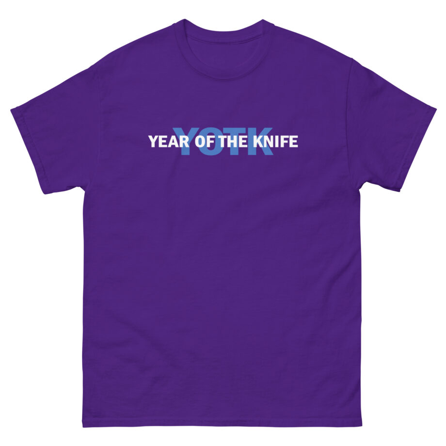 Year of the Knife Unisex classic tee