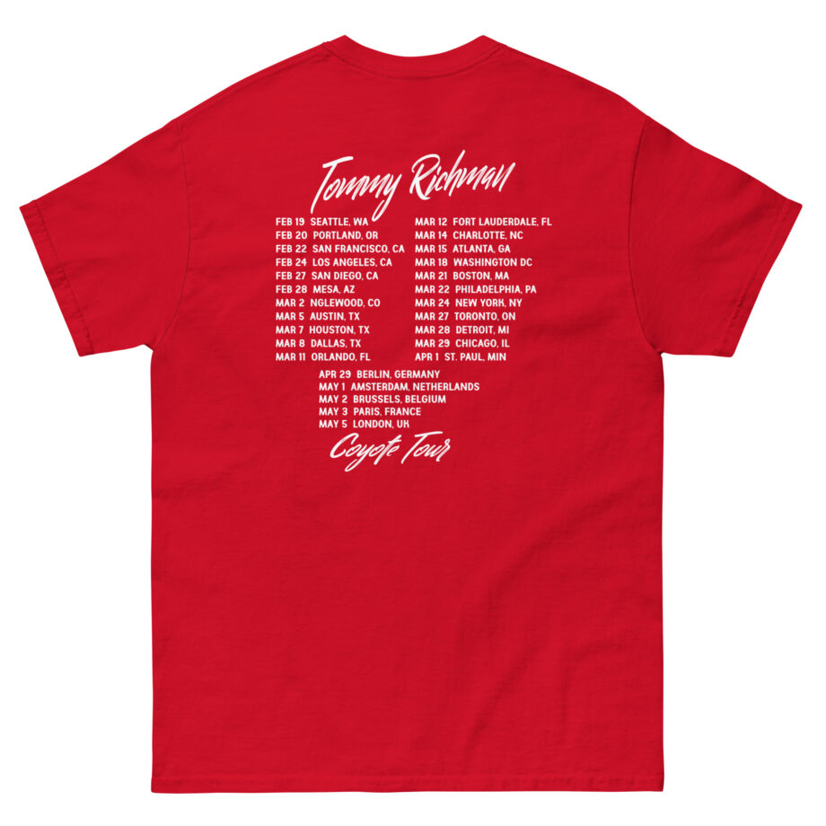 Tommy Richman Coyote Tour Unisex classic tee