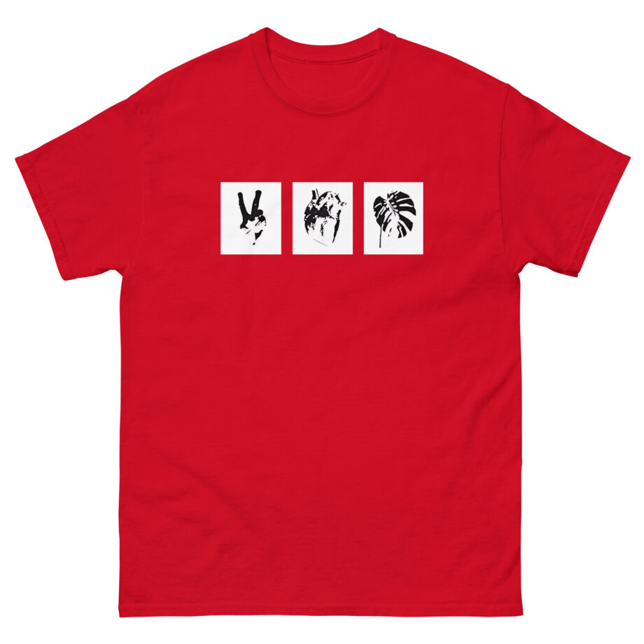 Mumbo Jumbo Peace, Love and Heavy Metal Unisex classic tee