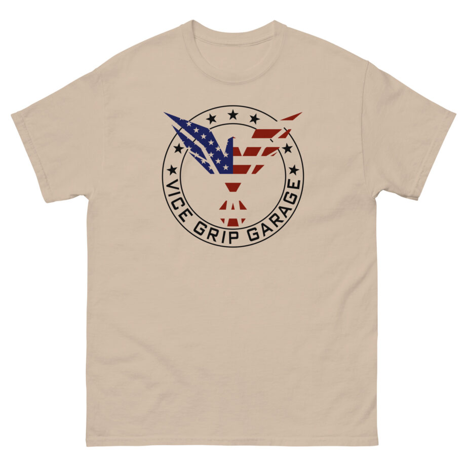 Vicegripgarage Patriotic Flying Eagle Unisex classic tee