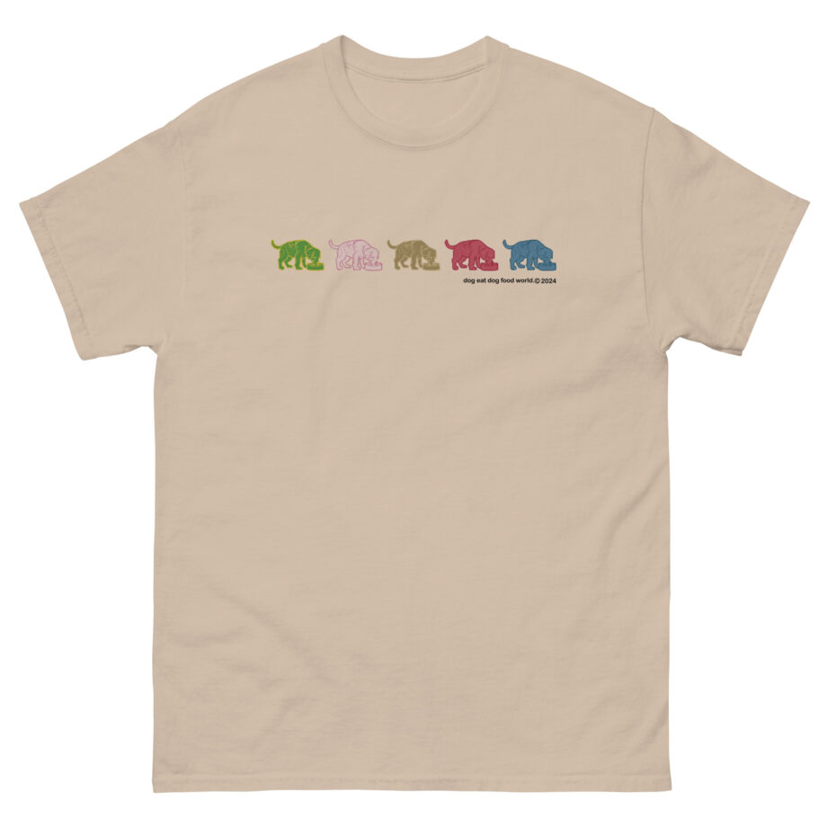 Niko B 5 Dogs Unisex classic tee