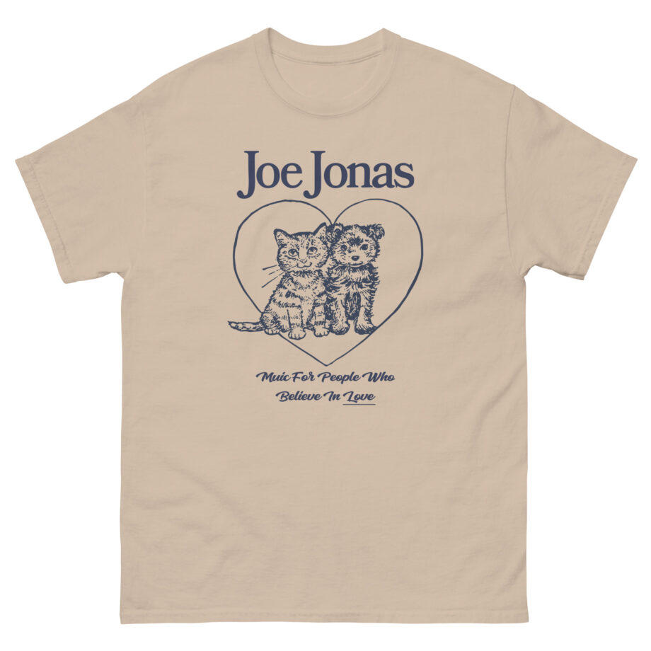 Joe Jonas Animal Friends Unisex classic tee