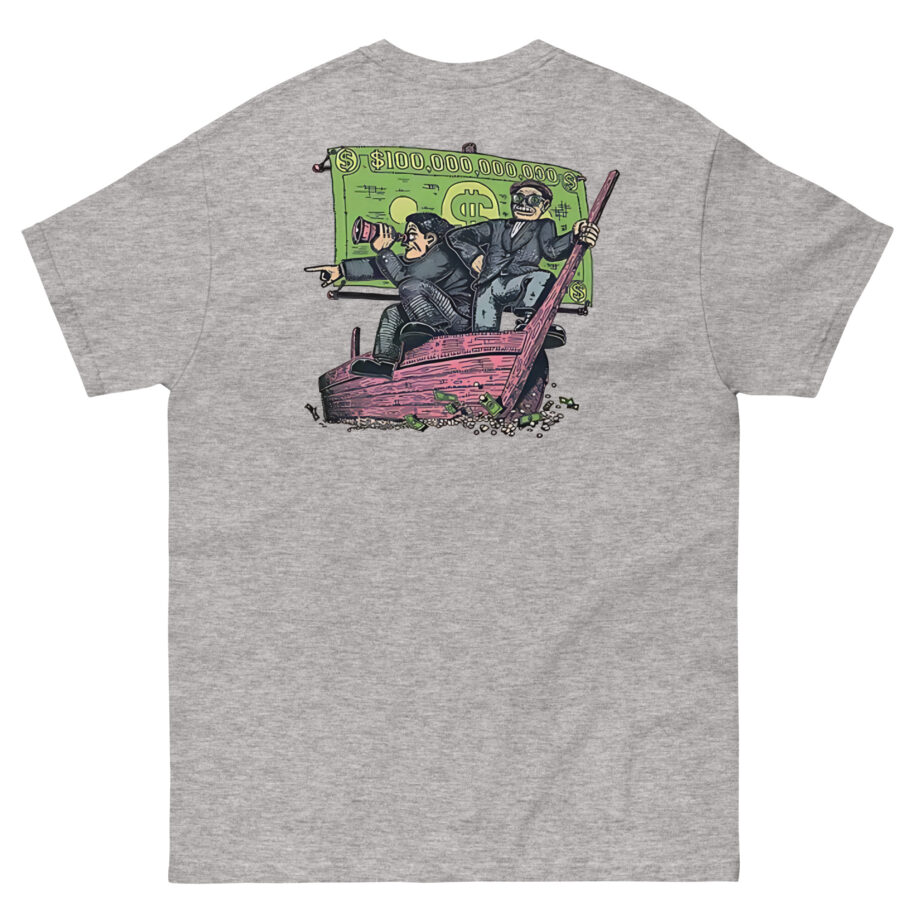 Trillionaire Mindset Boat Unisex classic tee