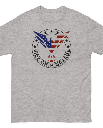 Vicegripgarage Patriotic Flying Eagle Unisex classic tee