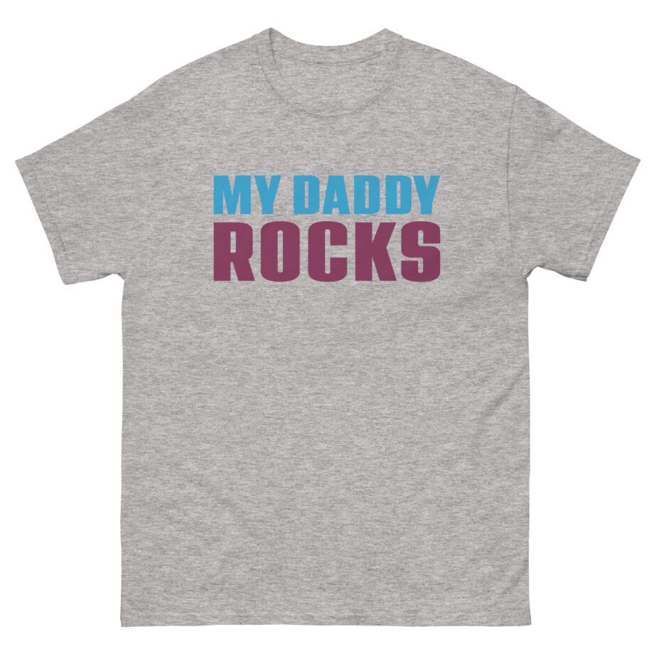 JLS My Daddy Rocks Unisex classic tee