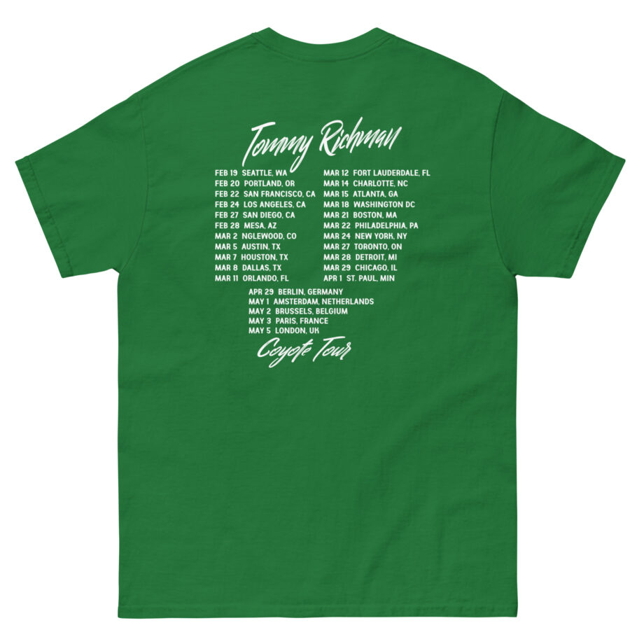 Tommy Richman Coyote Tour Unisex classic tee