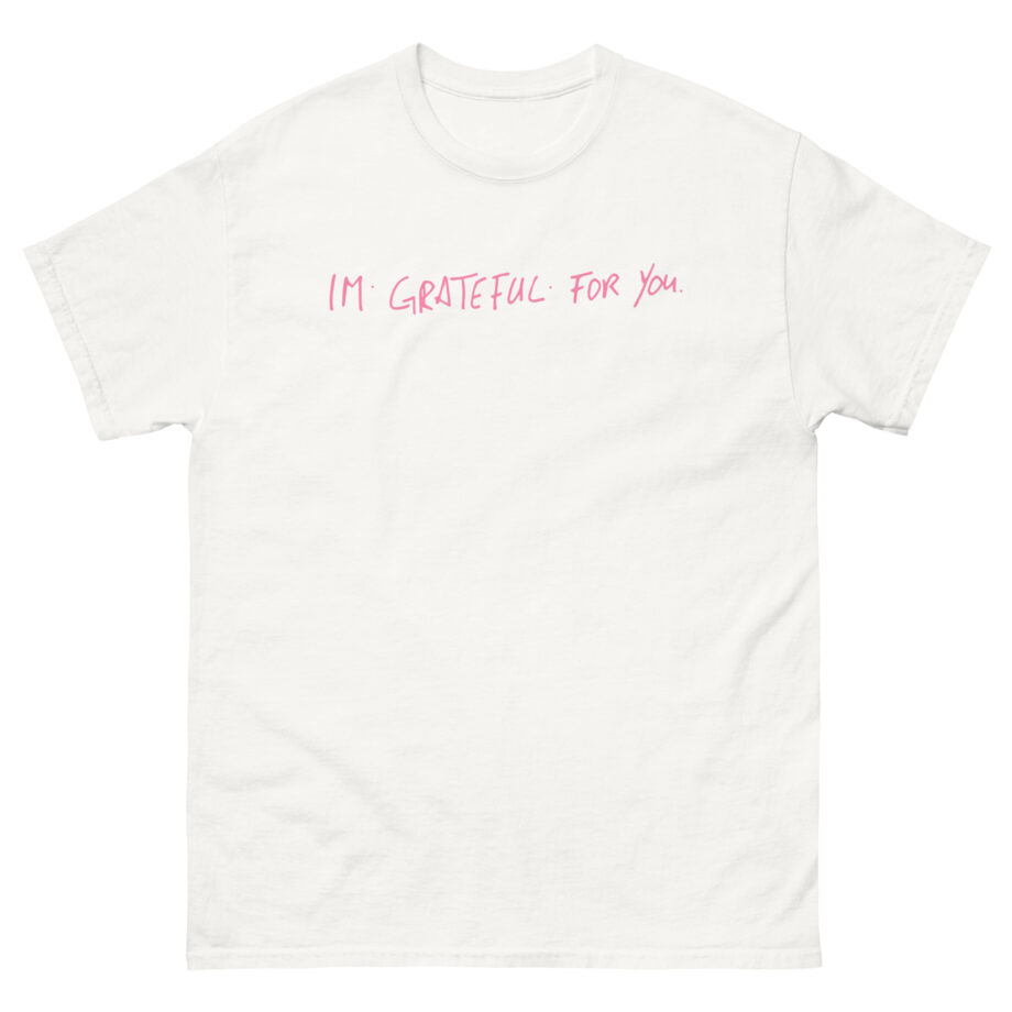 Zayn Malik I'm Grateful for You Unisex classic tee