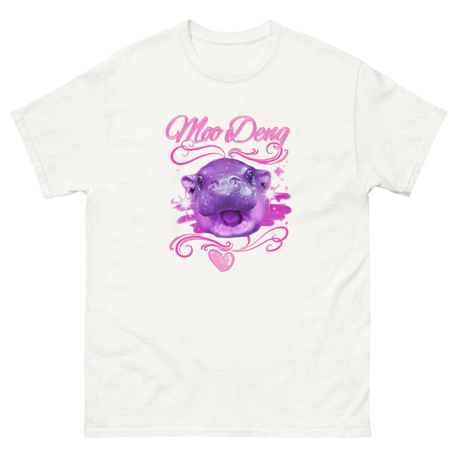 Moo Deng Airbrush Unisex classic tee